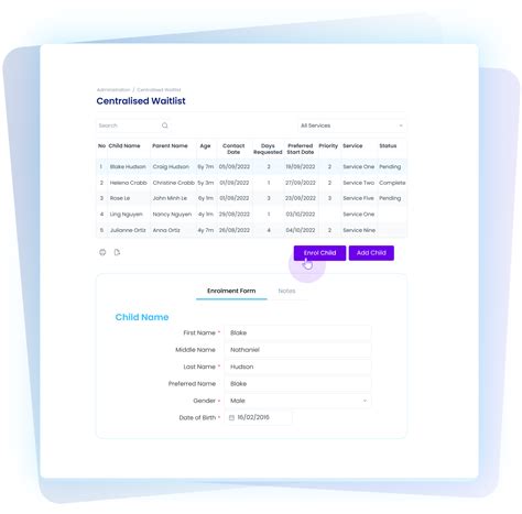 Quick and easy online enrolments .